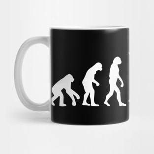 Dart Evolution From Monkey To Dart King Funny Gift Mug